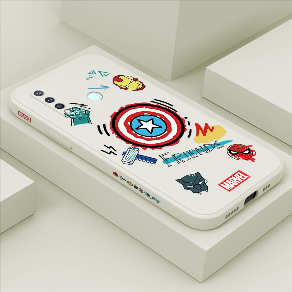 ZeroQiQi for Vivo Y19 Case Cartoon Anime Icon Phone Cover Soft Full Lens Protection Casing Ultra Thin Soft Liquid Silicone Phone Cases