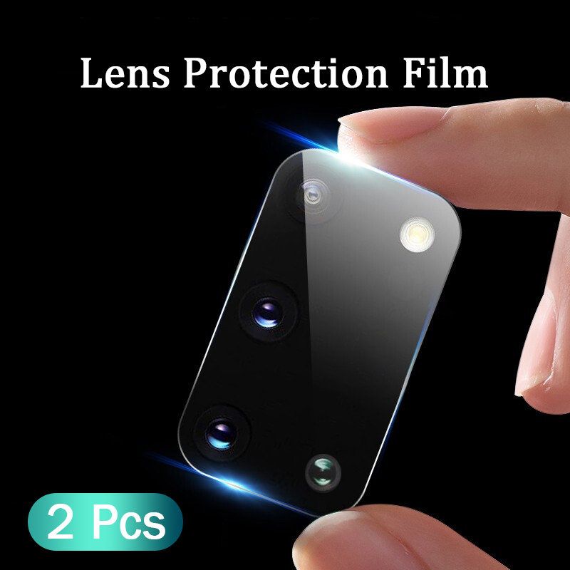 2 Pieces for OPPO A92 Back Camera Lens Protective Tempered Glass for OPPO A92 Protector Lens Film Case