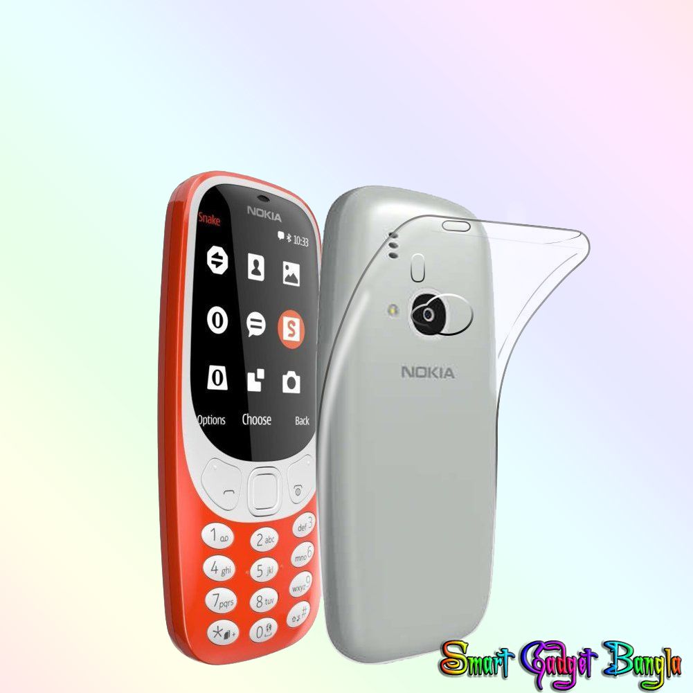 FOR Nokia 3310 Silicon case back cover m