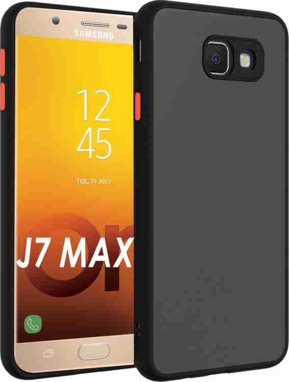 Smoke Matte Finish Camera Protection Case Back Cover For Samsung Galaxy J7 max - Camera