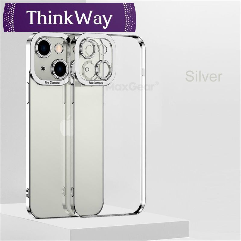 Luxury Plating Camera Lens Protection Case For iPhone 13 12 11 Pro Max XR X S 6 7 8 Plus SE Mini Soft Silicone Clear Candy Cover