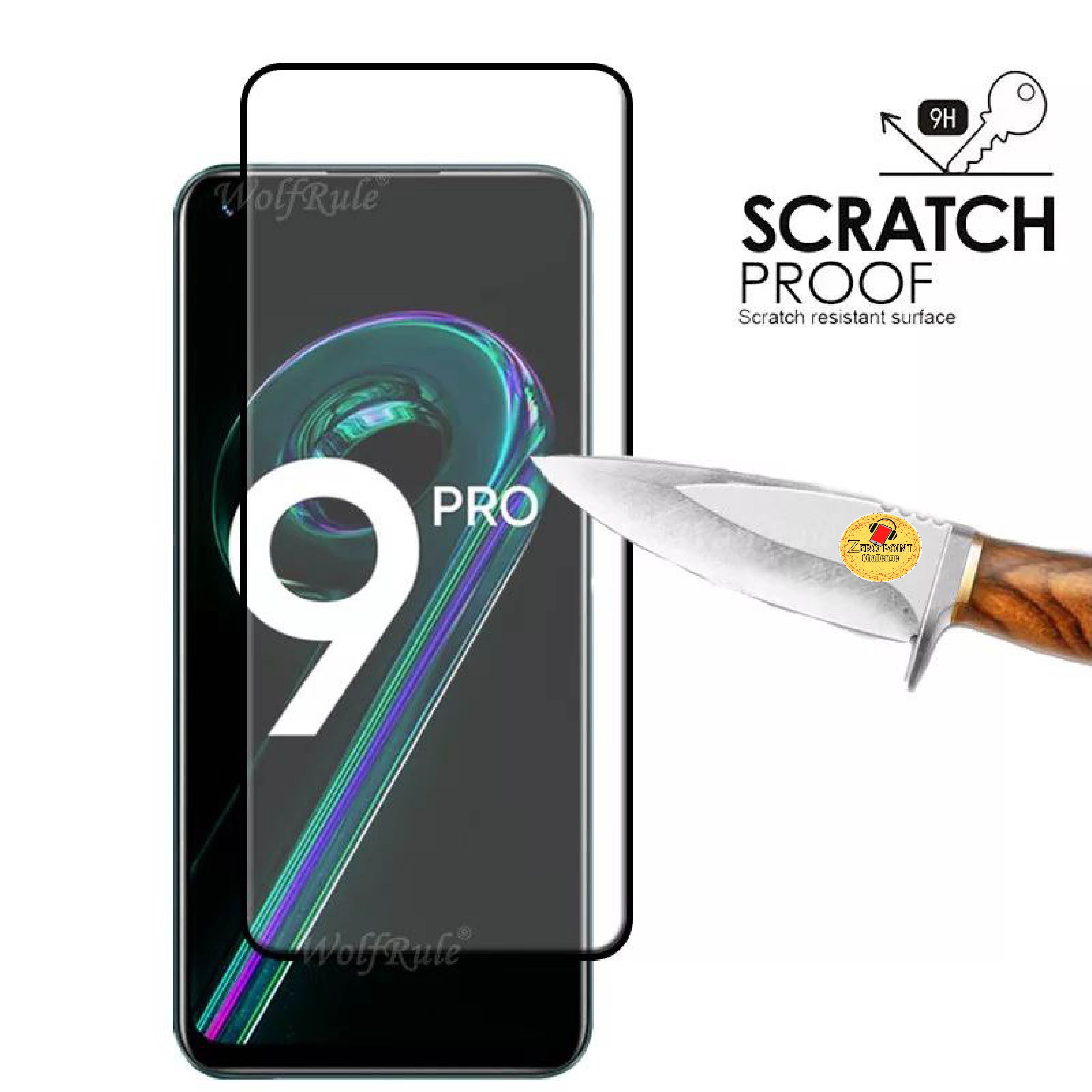 9D Full Protective Glass protector For Realme 9 8 7 Pro 7i Tempered Screen Protector on Realme 6 5 Pro 6i 6S 5i 5S C21 C15 C11 C3  Glass