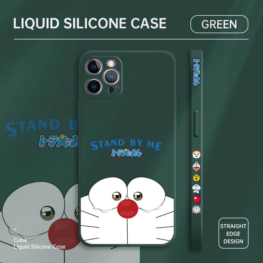 ZeroQiQi for iPhone 12 Pro Case Cartoon Weeping Cat Phone Cover Soft Full Lens Protection Casing Ultra Thin Soft Liquid Silicone Phone Cases