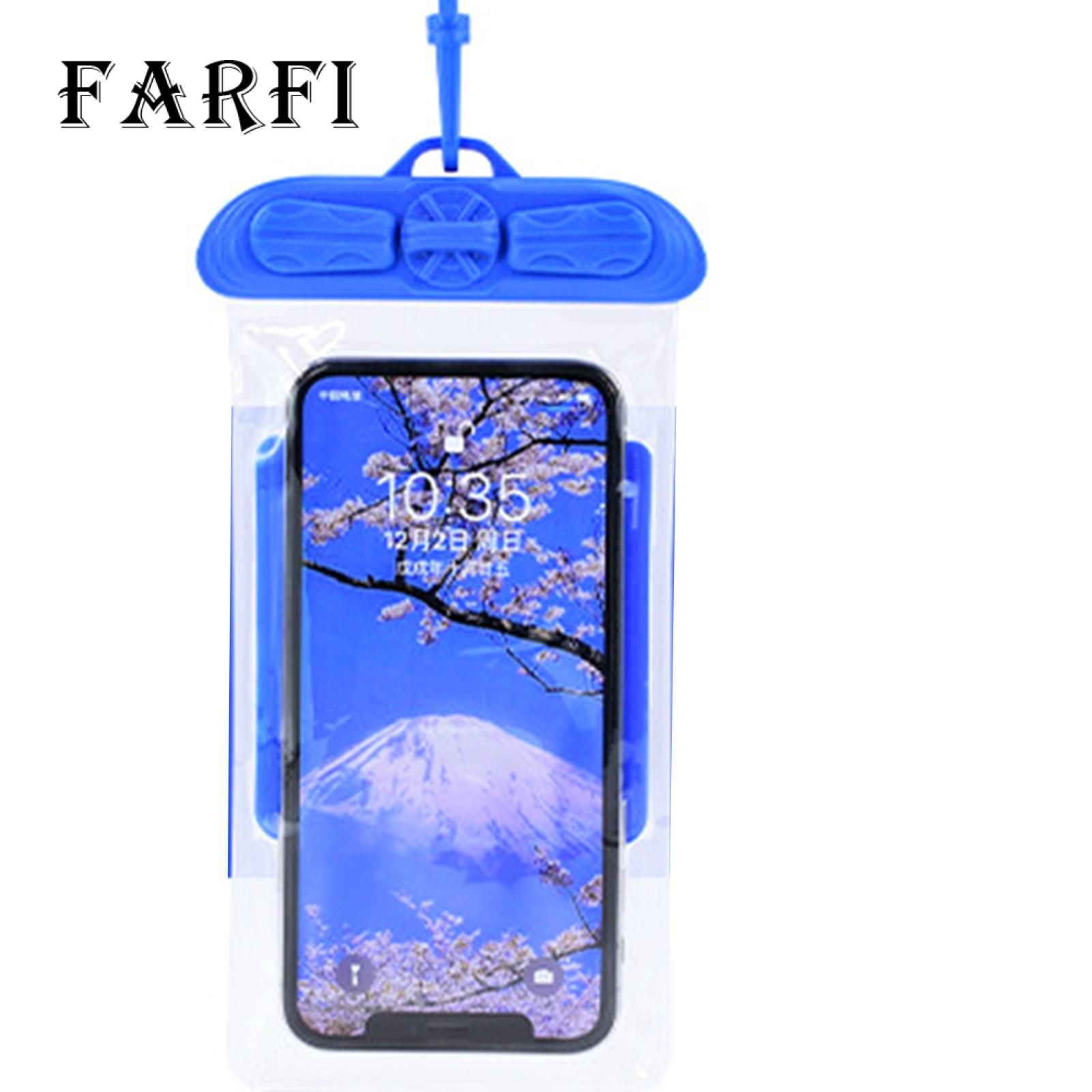 Waterproof Phone Case Wear-Resistant Transparent Mobile Phone Storage Protective Case