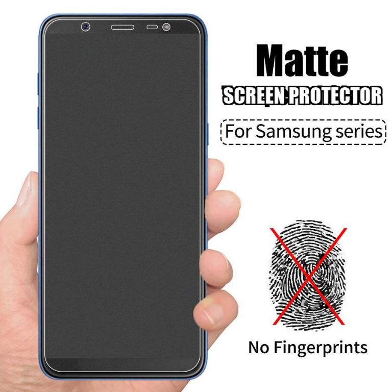 Samsung Galaxy A52 / A12 / A32 / M32 / A22 / M21 / M31 / A10 / A50 / A51 / A01 / M01 / A01s / M01s / A71 / M51 Premium Anti Broken & Anti-Fingerprint Matte Screen Protector