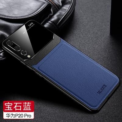 For Huawei P20 Pro  Eyelid PU Leather business anti-fall phone case