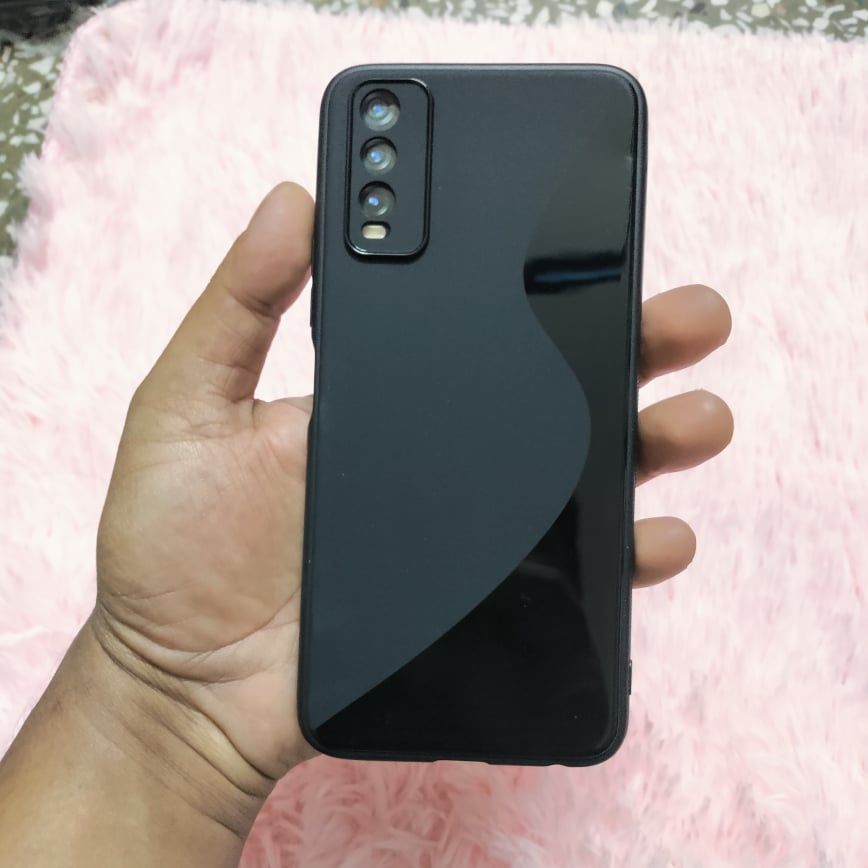Vivo Y20 (2021) / Vivo Y20G / Vivo Y20i / Vivo Y20 / Vivo Y12s Luxury Shookproof Back Cover