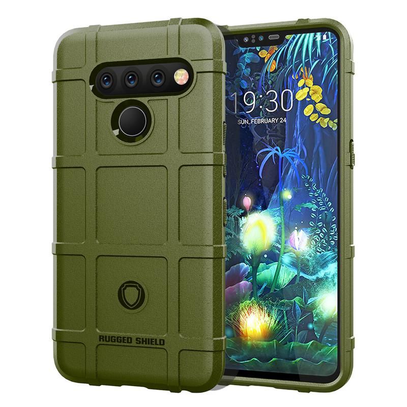Soft Silicone TPU Phone Case 360° Full Body Protection Phone casing for LG V50 ThinQ 6.4"