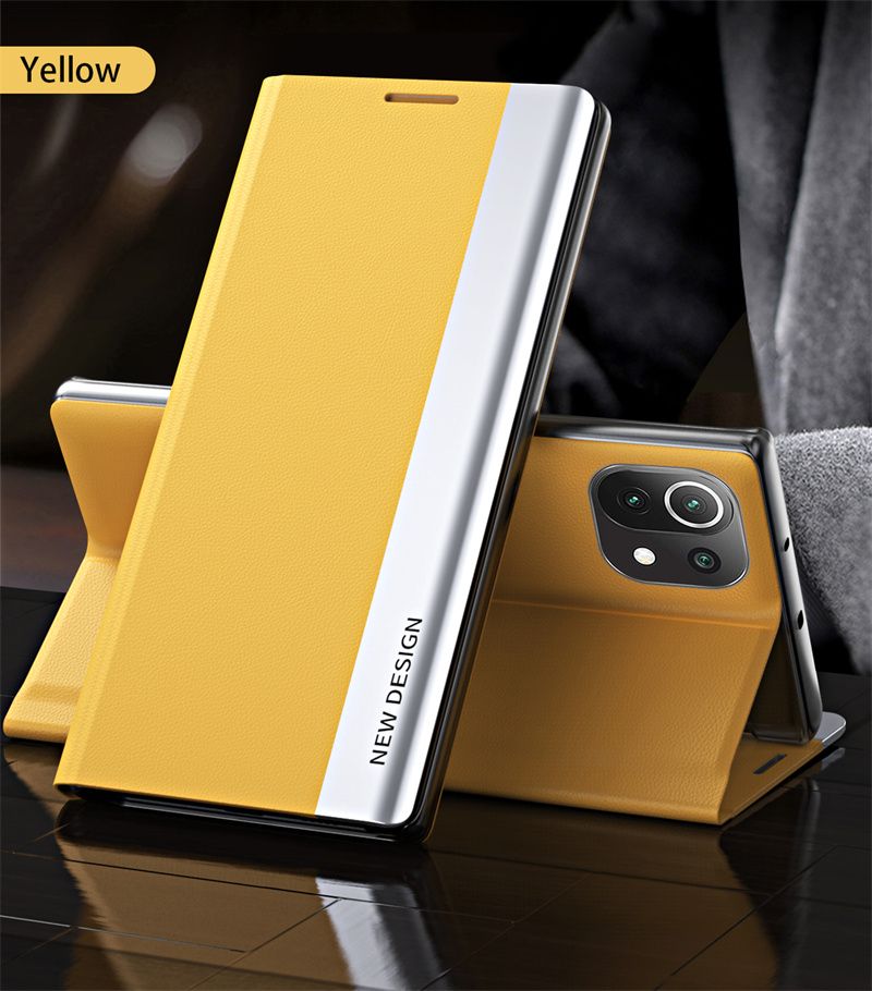 Flip Case For Xiaomi Mi 11 Lite 5G Back Phone Casing Luxury Wallet Stand Book Cover Coque Magnetic Bag Full Package Shockproof