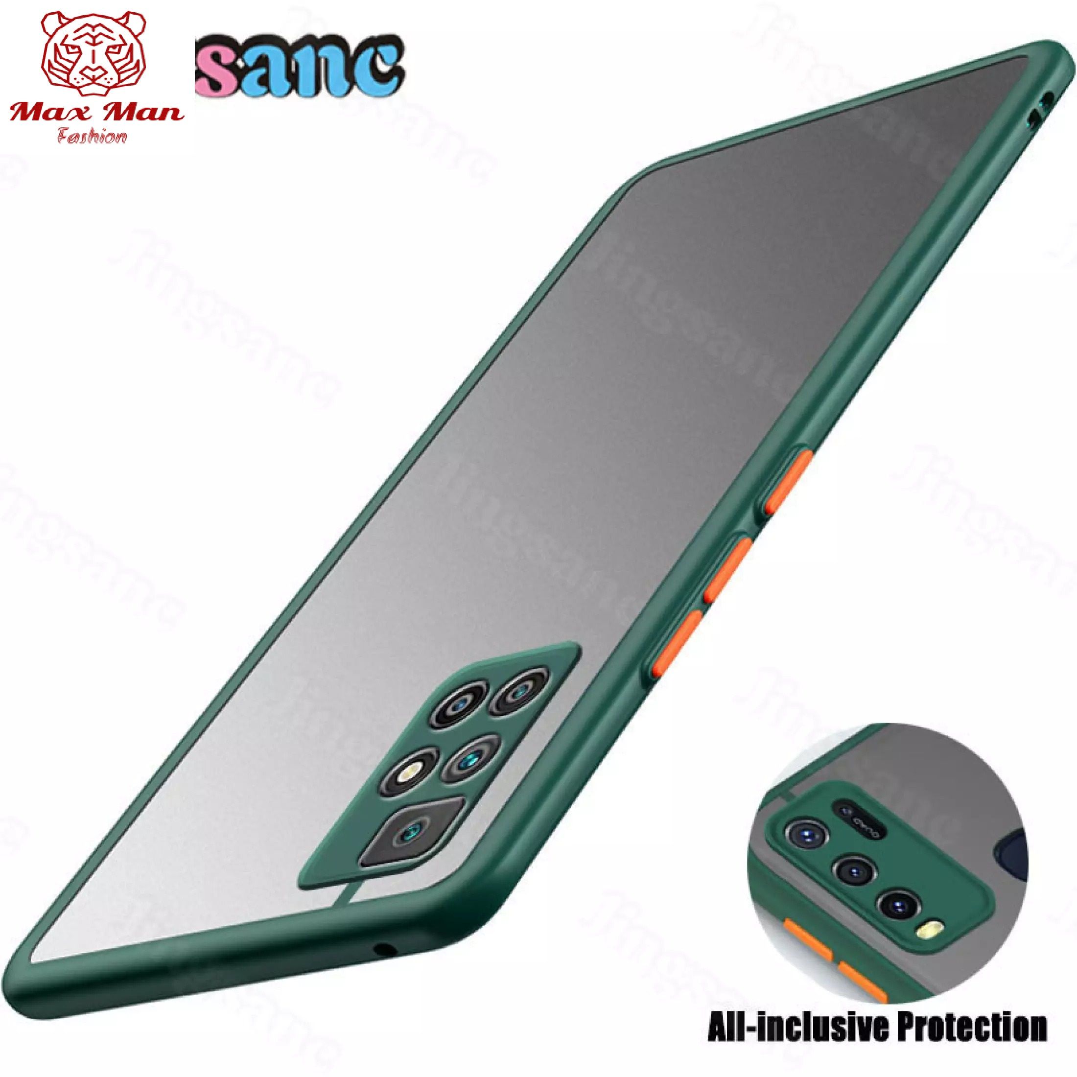 Xiaomi Redmi 10 (2022) / Xiaomi Redmi 10 / Xiaomi Redmi 10 Prime 360 Full Cover TPUShockproof Skin Feel Matte Phone Case Translucent Smooth Silicone TPU Shell Protective Back Cover