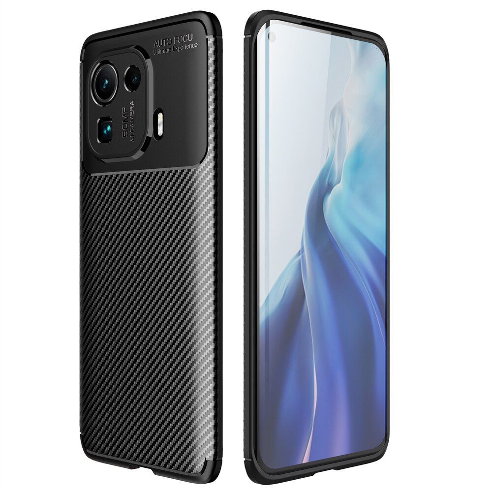 Vothoon Luxury Fiber Silicone Phone Case For Xiaomi Mi 11 Ultra 11 Pro 10s 10T Pro 10 Ultra Soft Shockprkproof Back Case Cover