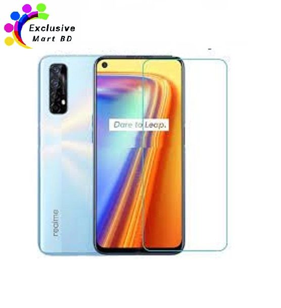 Realme 7 Tempered Glass Screen Protector 2.5D -Transparent