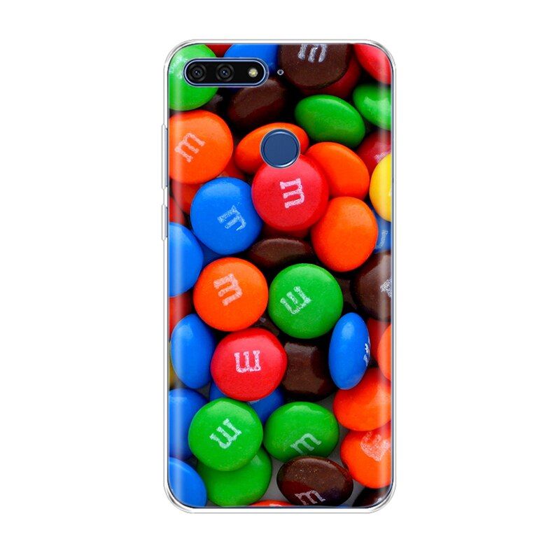 Silicon Case For Huawei Honor 7C Case On Honor 7C 5.7 inch Soft Silicone Phone Case For Huawei Honor 7C AUM-L41 TPU Cover Coque