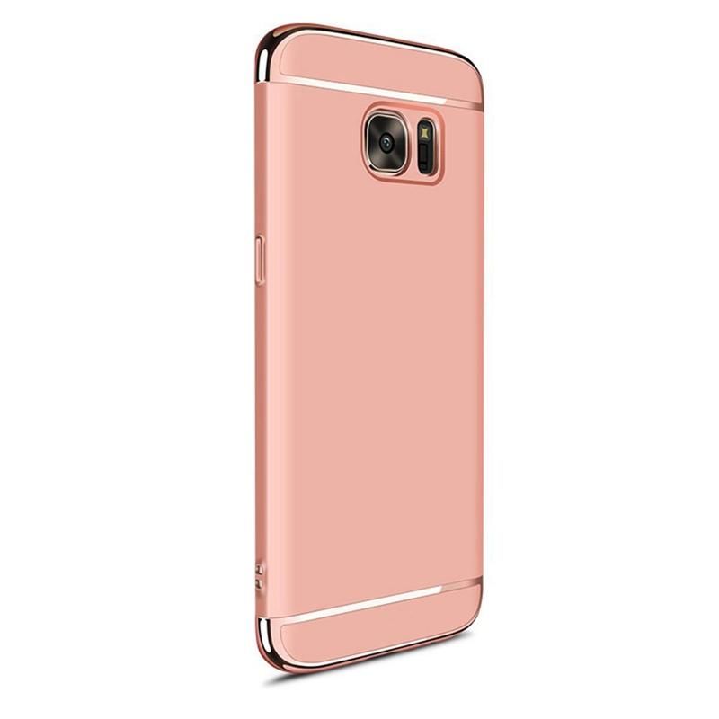 For Samsung Galaxy S6 Edge Phone Case, Luxury 3 In 1 Case Ultra Slim Hard Cover Casing