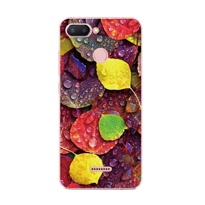 Silicone Cover For Xiaomi Redmi 6 Case Full Protection Soft Tpu Back Cover Phone Cases For Xiaomi Redmi 6A 6 Pro Bumper Coque
