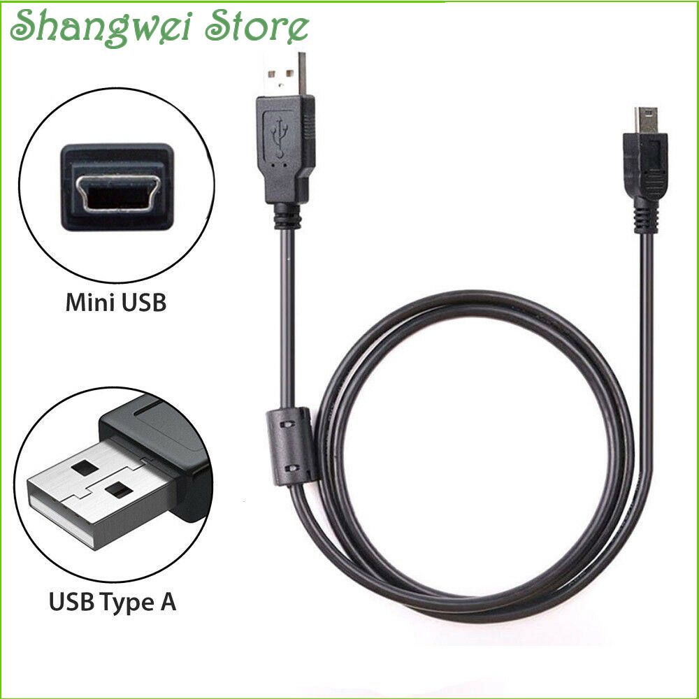 USB 2.0 A to Mini B 5 pin Male Data Sync Cable for Phone Printer Digital Camera