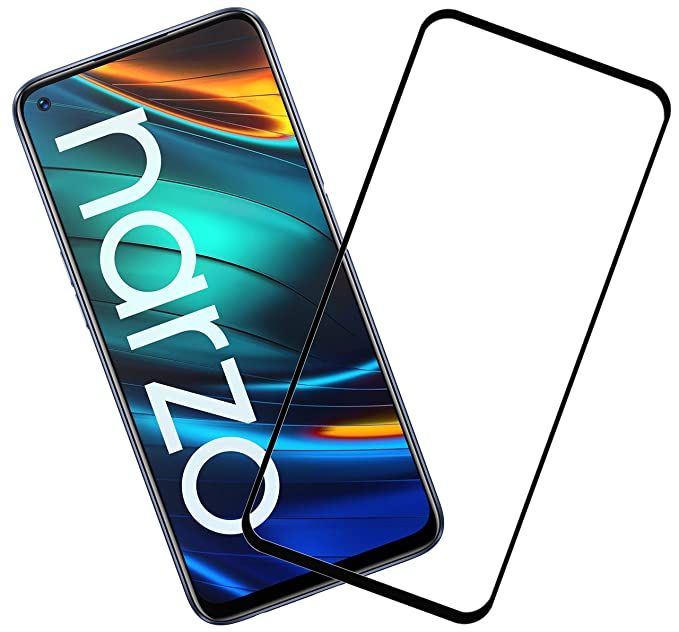For Realme Narzo 30 Pro 5G 21D Tempered Glass Screen Protector
