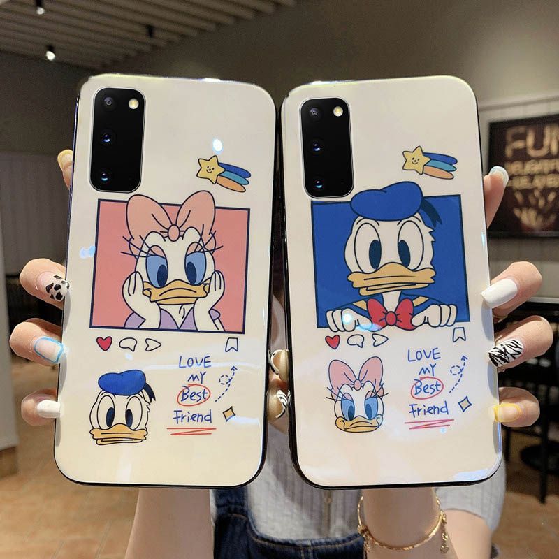 For Samsung Galaxy S22 Plus Case Cute Donald and Daisy cases Soft Silicone for Samsung Galaxy S22 Plus Back Cover