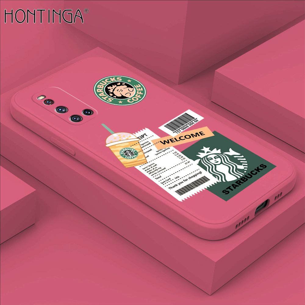 Hontinga for Vivo V19 Case Cartoon Popularity Phone Case Soft Square Edge Silicone Cases Full Lens Cover Shockproof Protection Cover