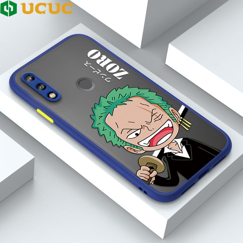 UCUC for Honor Y9 2019 Back Cover Handsome Sauron Frosted Transparent Hard Phone Case Thin Shockproof Full Cover Camera Protect Case