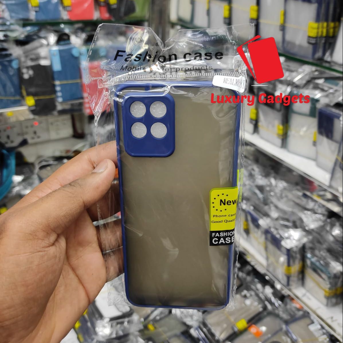 Realme 8i / Narzo 50 - Luxury Matte Camera Protective Shockproof and Smoky Transparent Trendy Stylish Back Cover Case