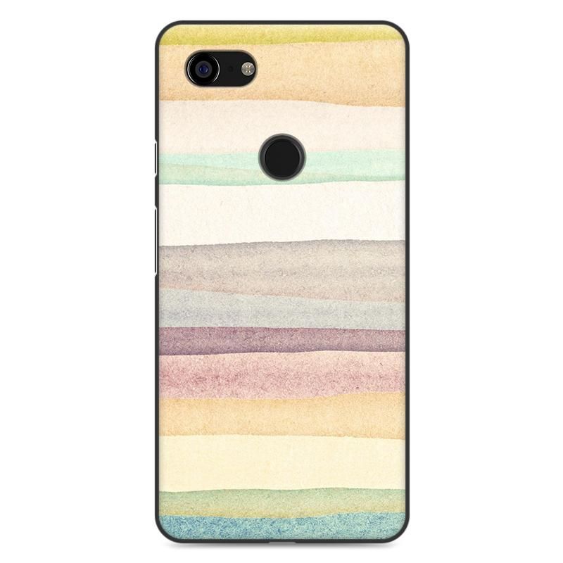 Cartoon Print Soft TPU Silicon Shockproof Case for Google Pixel 3