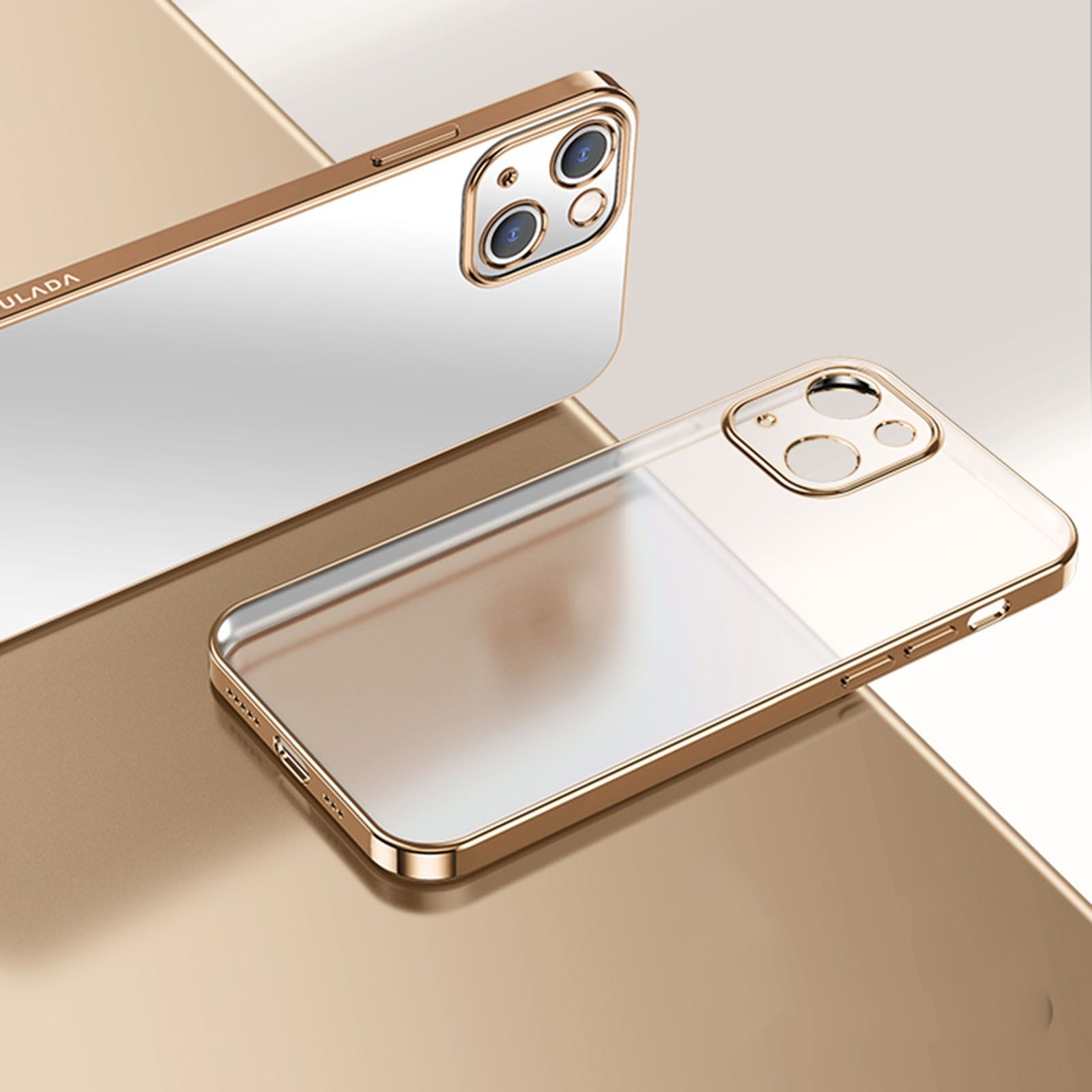 SULADA Electroplating Shockproof Ultra-thin TPU Protective Case For iPhone 13