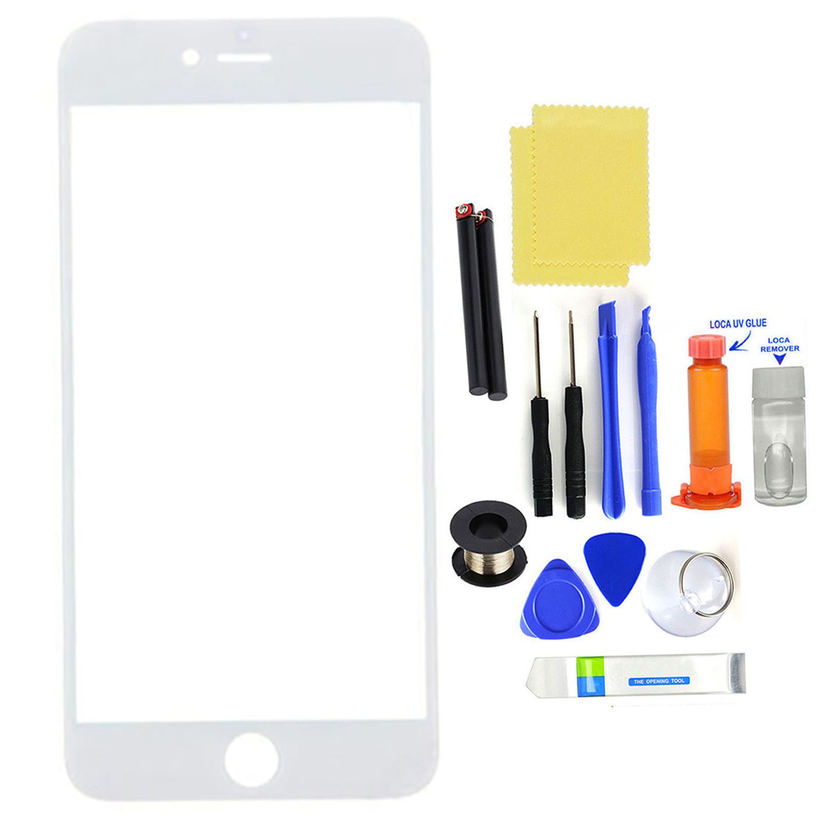 Phone Screen Ultra-thin Replacement Glass Mobile Phone Touch Screen for iPhone 6/6S/6 Plus/7/7 Plus/8/8 Plus/SE 2