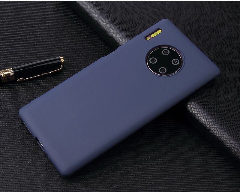 Candy Color Silicone Phone Case For Huawei Mate 20 pro Back Cover