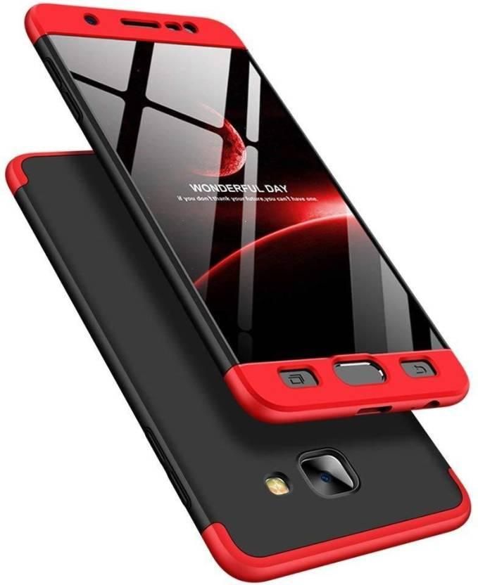360 Degree Gkk Case For Samsung J7 MAX  -Black&Red