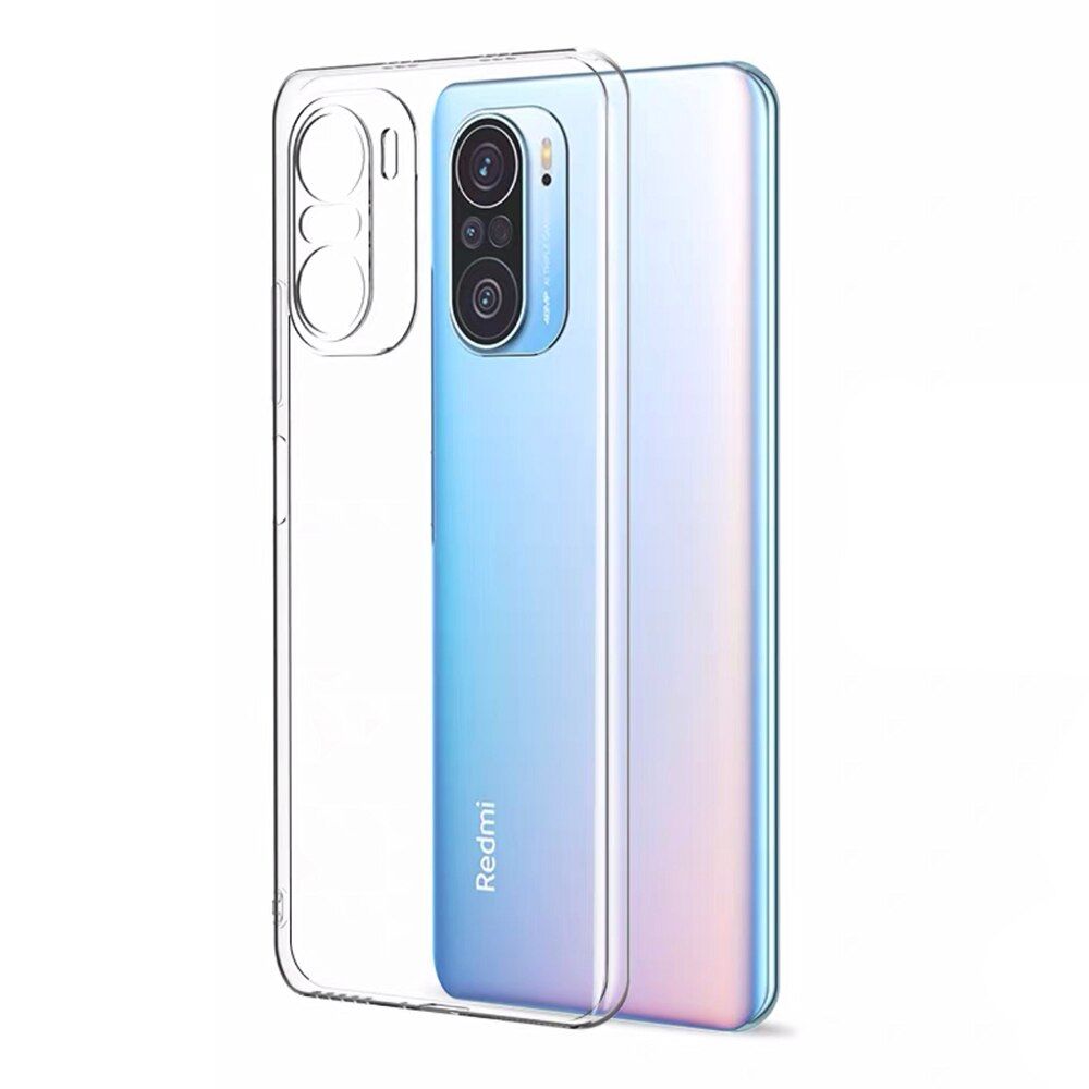 For Redmi K40 Pro / POCO F3 / Mi 11X Ultra-thin transparent Soft TPU case slim Protective back cover With Camera Protection
