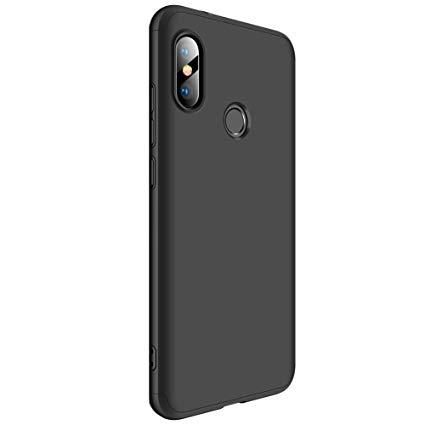 For Xiaomi Mi Max 3 360 Degree GKK Phone Back Cover - Black