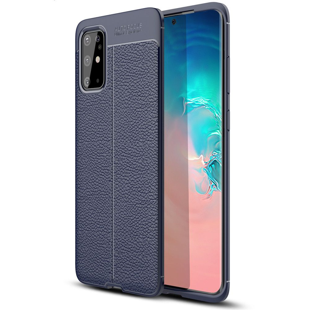 For Samsung Galaxy S20+ Case Leather Business Back Cover Camera Protection Shockproof Softcase