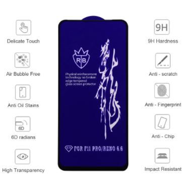 Rinbo Tempered Glass Screen Protector for iPhone 7 plus