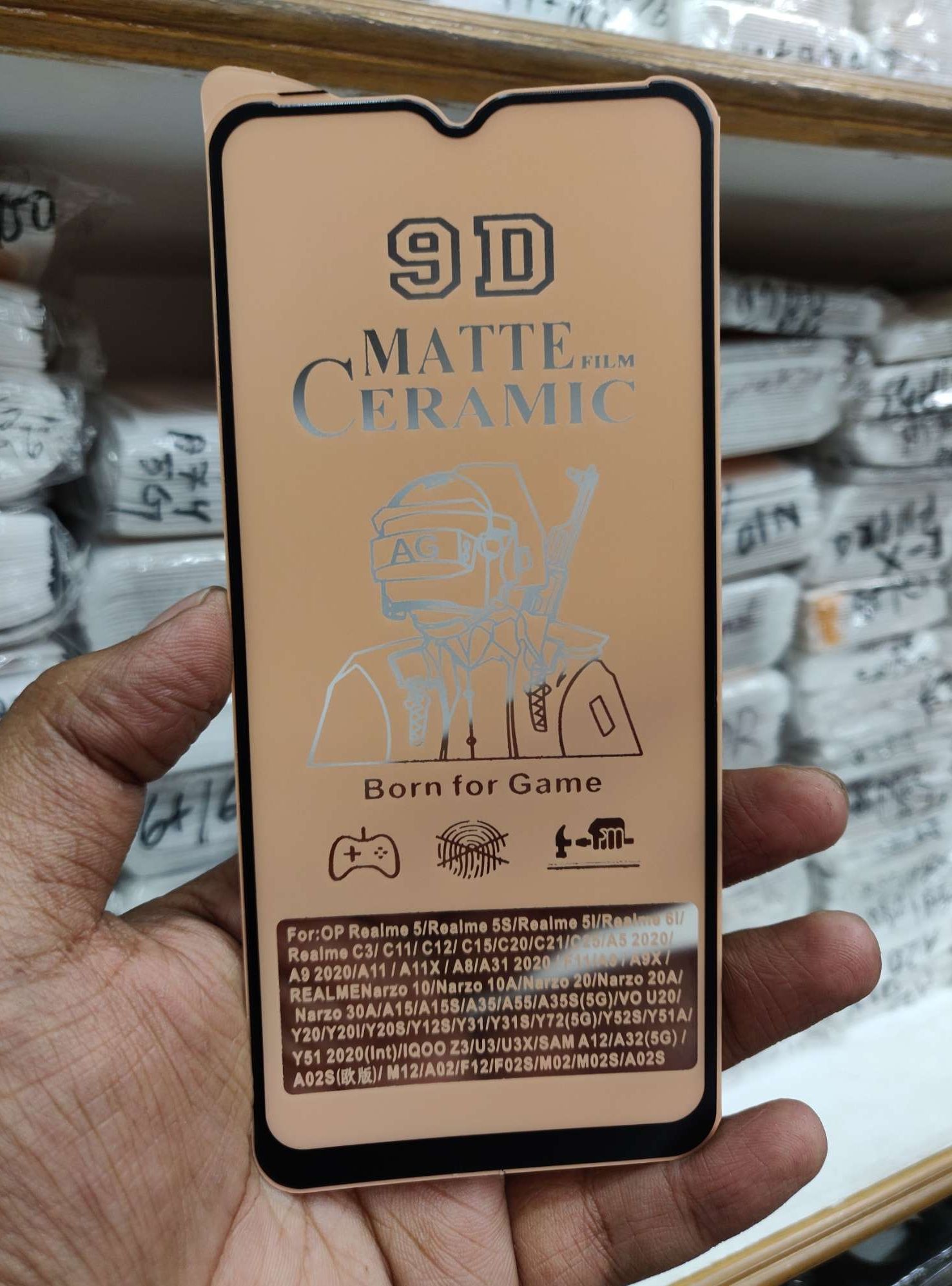 Oppo A5(2020)/A9(2020)/A11/A11x/A8/A31(2020)F11/A9/A9X/A55(5G)/A35  Flexible Gaming Matte Tempered Glass Screen