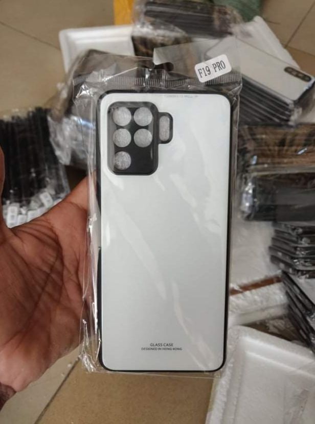 OPPO F19 Pro GLASS CASE NEWEST HONG KONG DESIGNED