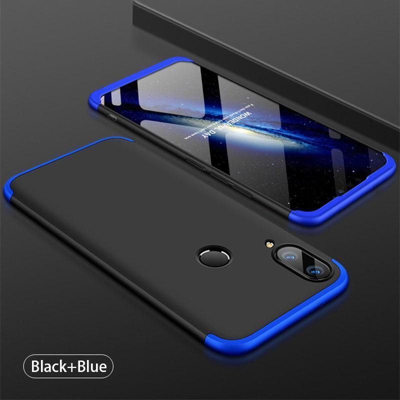 HUAWEI Y9 (2019) - 360 Degree GKK Full Protection Back Cover - Blue