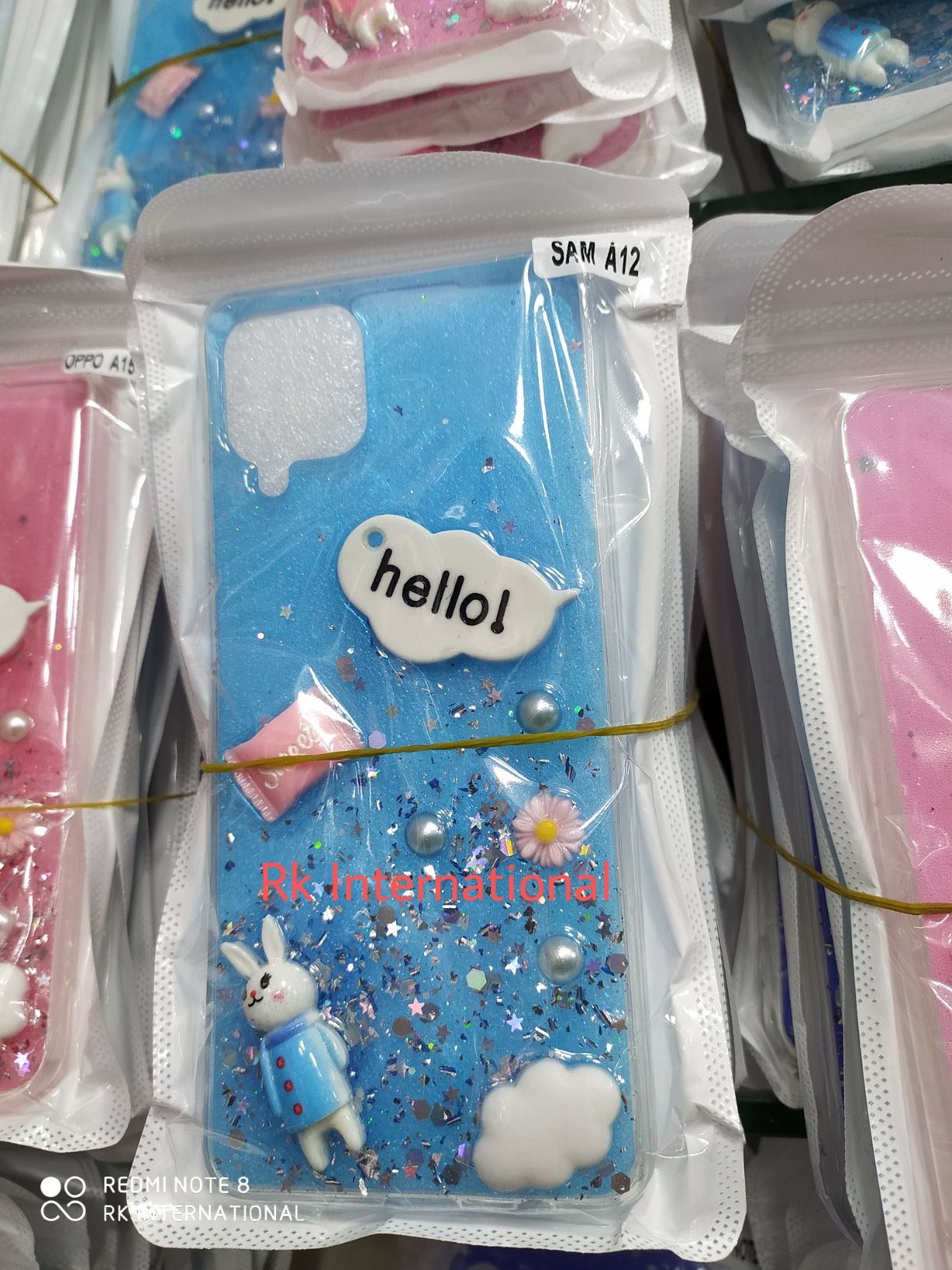 For Realme C15 3D Lady's Styles Case back cover