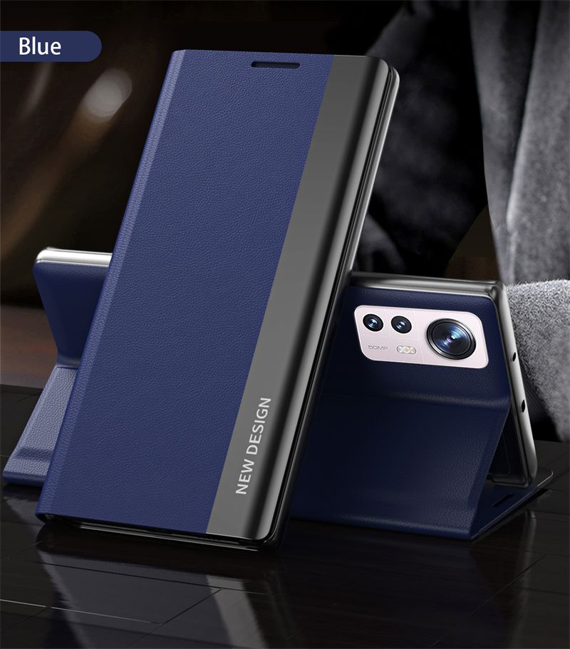 Flip Case For Xiaomi 12X Back Phone Casing Luxury Wallet Stand Book Cover Coque Magnetic Bag Full Package Shockproof