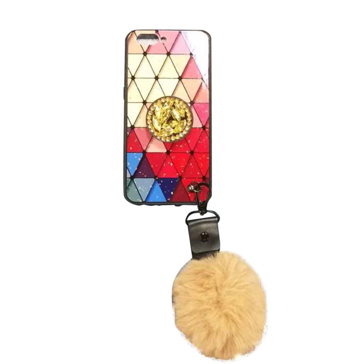 Luxury Bling Glitter Silicone Pop Holder Case Cover For vivo Y91