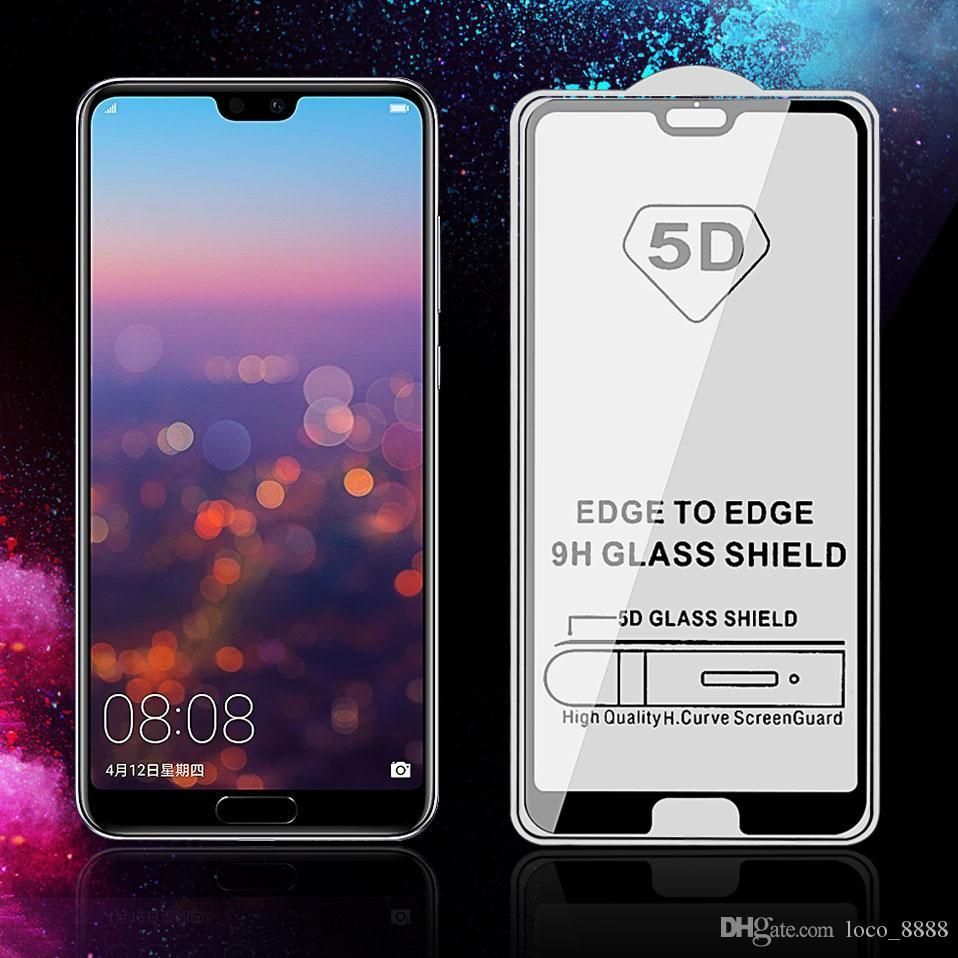 Huawei P20 Pro - 5D Tempered Glass HD Screen Protector - Transparent