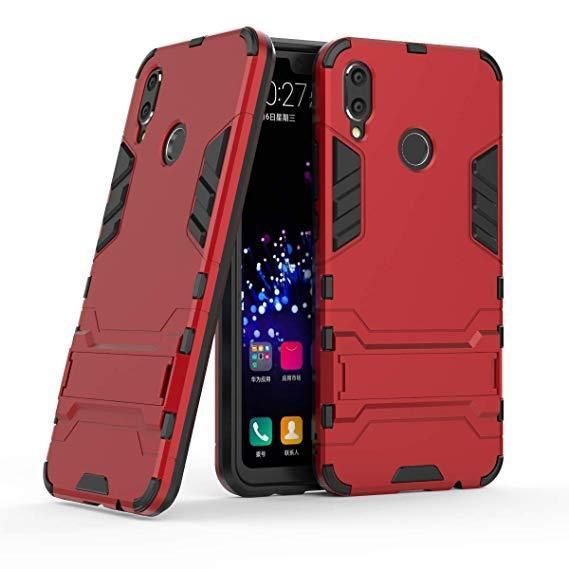 Huawei Nova 3I Armor Shockproof Phone Back Cover - Red