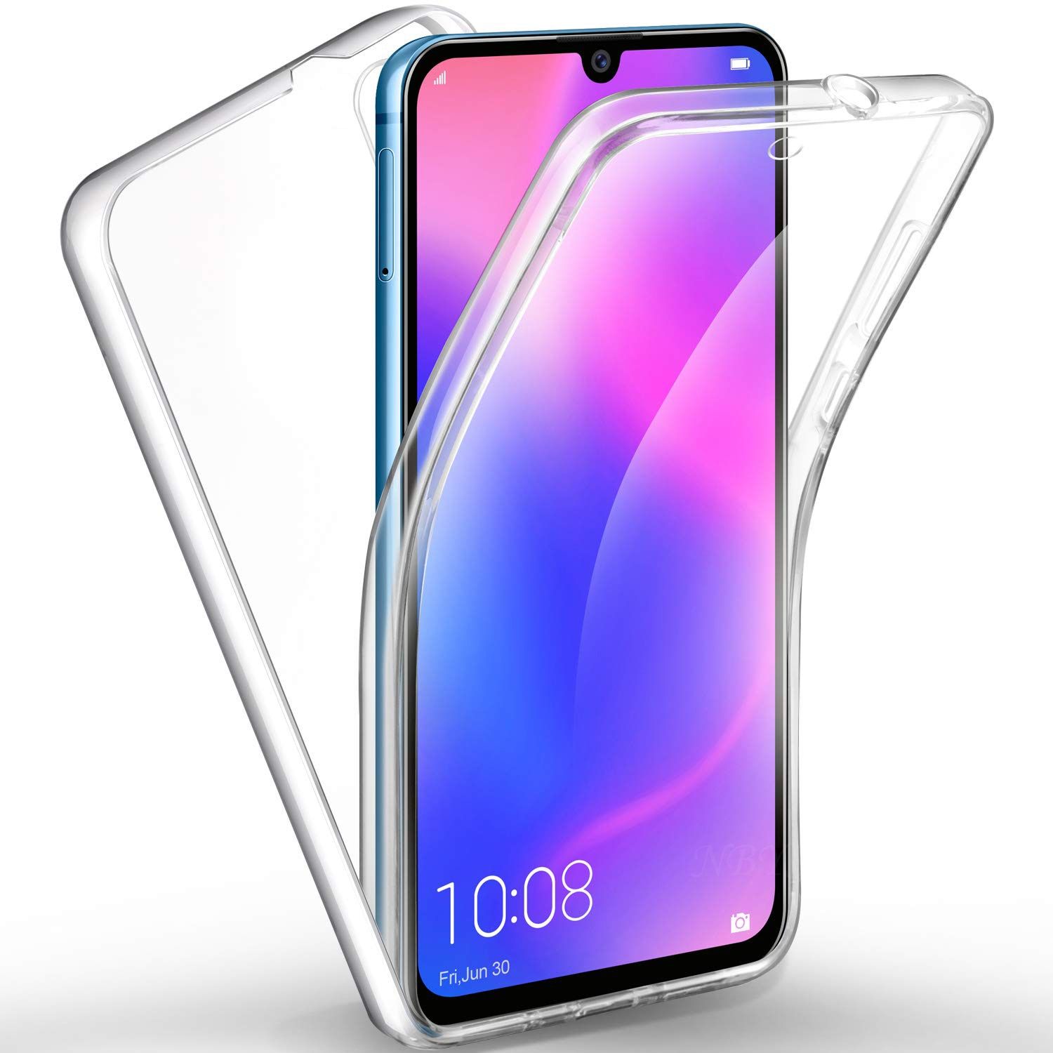 360 Double Silicone Case For Huawei Y9S Y6S Y5P Y6P Y7P Y8P Honor 10i Lite 20s 8 7A 7C Honor 9X 30i 9S 9C 8A 8S 8X 7S Full Cover