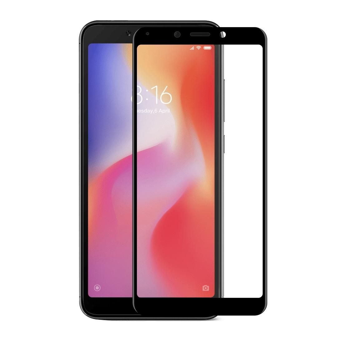 For Redmi 6A 6D Tempered Glass HD Screen Protector - Transparent.