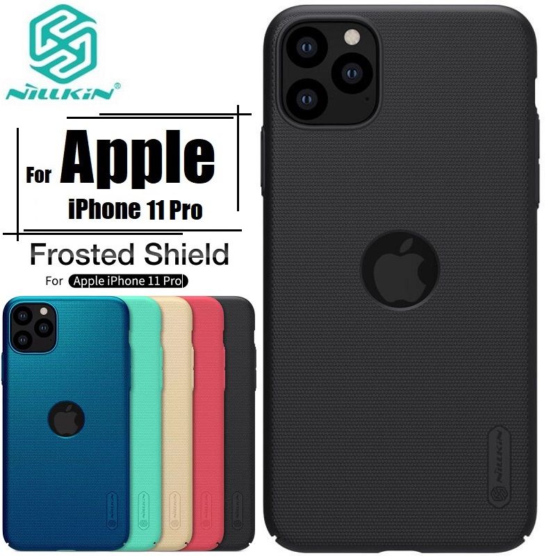 Nillkin ( iPhone 11 Pro ) Super Frosted Shield Matte cover case for Apple iPhone 11 Pro (5.8) Phone Back Cover - Black