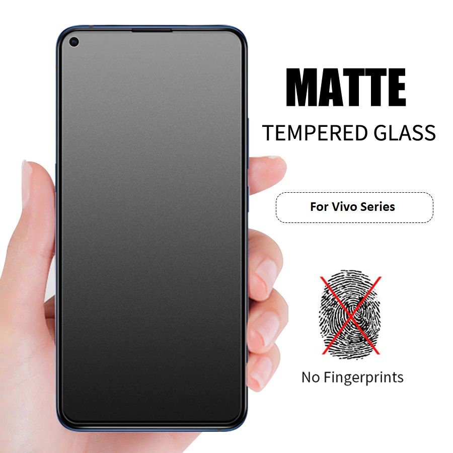 For Vivo Y20 / S1 / S1 Pro / Y91C / Z1 Pro / Y11/ X50/ Y20S / V15 / V11 Pro / Y19 / V20 - ANTI-BROKEN & ANTI-FINGERPRINT GAMING MATTE Screen Protector (Please Select Your Phone's Model)