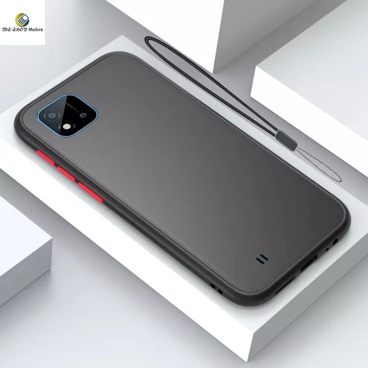 Realme C20 / Realme C20A / Realme C11 (2021) - Soft Silicone Bumper Luxurious Translucent Smoky Matte Shockproof Back Cover Case