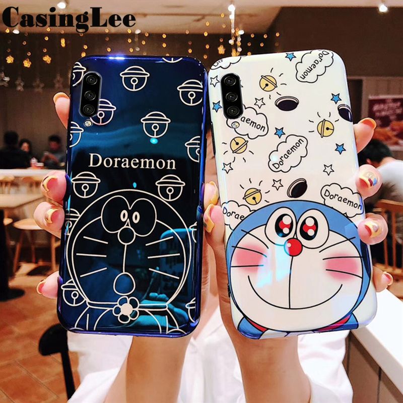 Casinglee For Huawei Y9S Case Cute Doraemon Soft Shockproof Cartoon Design Couple Full Protection Back Cover Huawei Y9S Phone case For girls and Boys