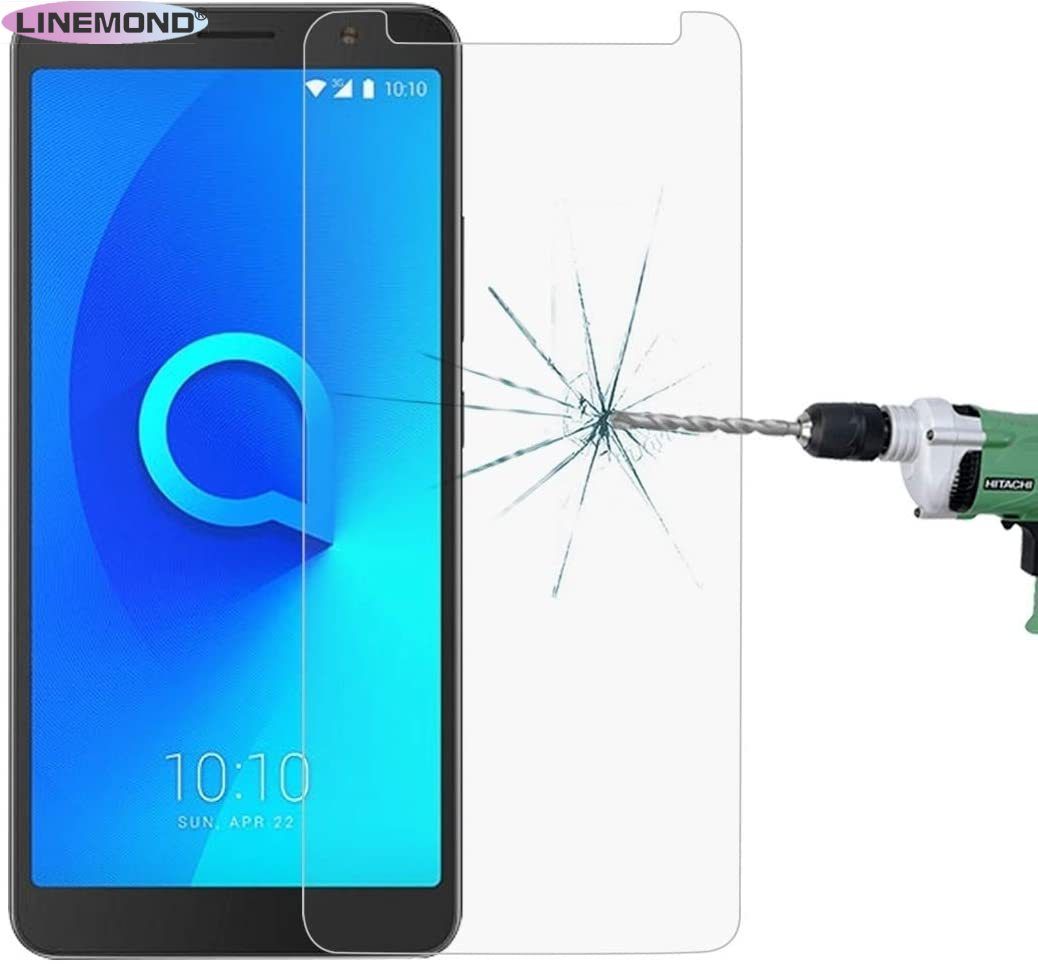 Phone Tempered Film 0.26mm 9H 2.5D Tempered Glass Film for Alcatel 3C