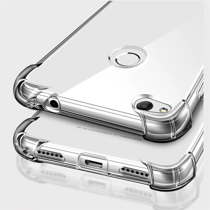 360 Degree Airbag DropProof Soft Case for Huawei P30 Lite P30 Pro P20 Plus P10 P9 Plus Mate 10 Lite 20 Plus Nova 4 3Anti-Knock Clear Transparent Silicone Cover
